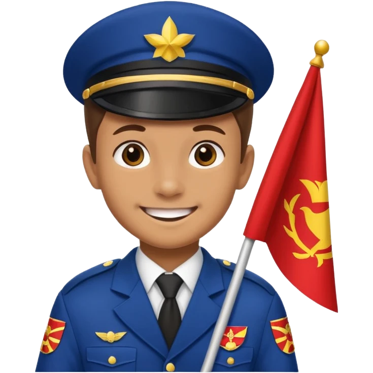 Flag Bearer kid emoji