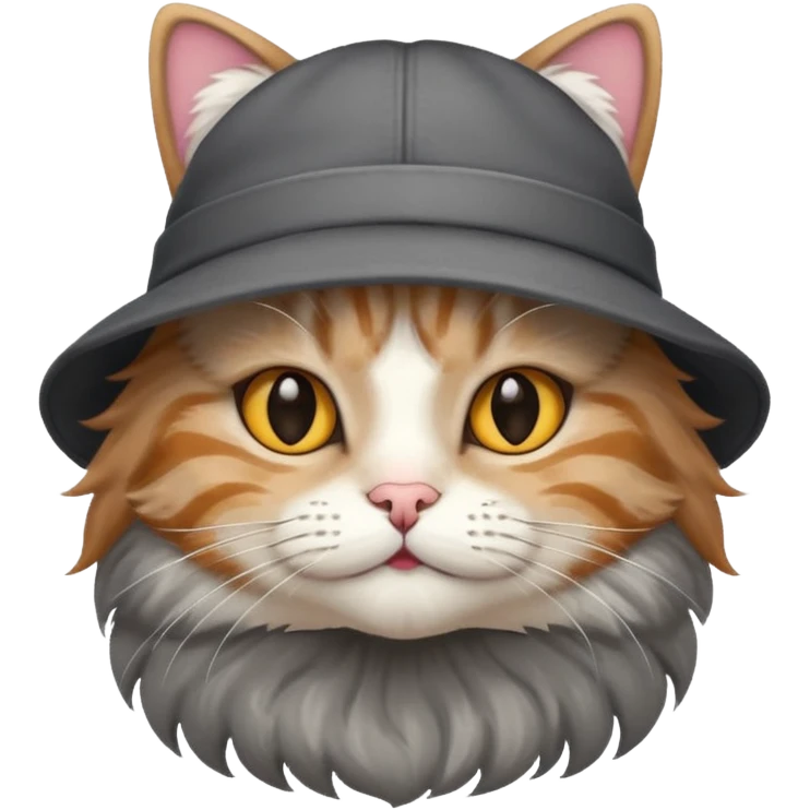 Cat in hat emoji