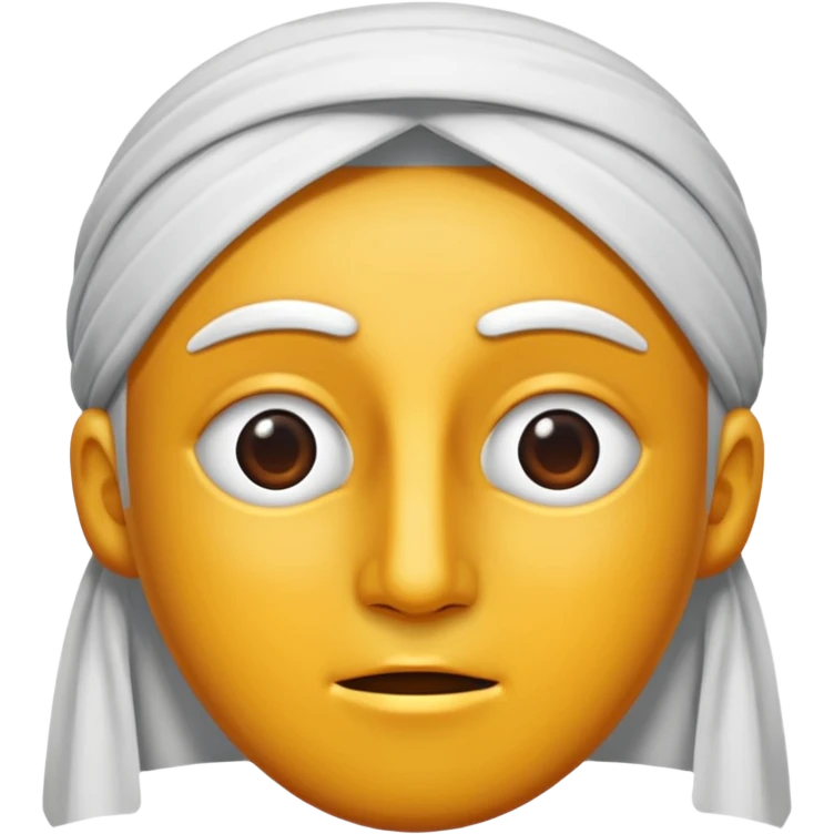 Kabe'nin önünde dönen insanlar emoji