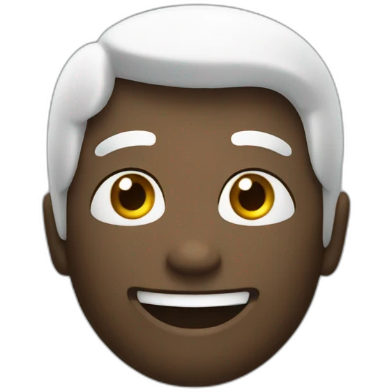 Happy MOSB with white eyes emoji