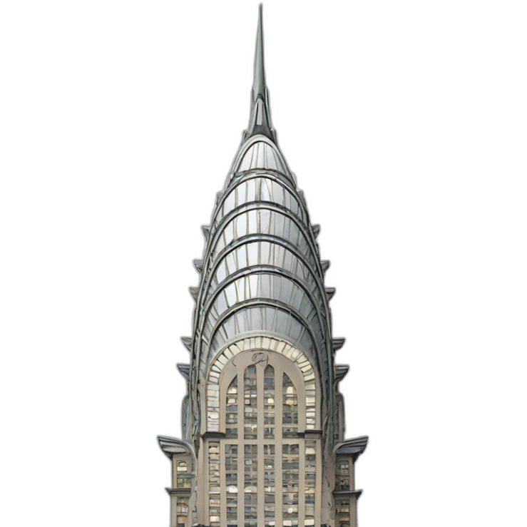 Chrysler building emoji