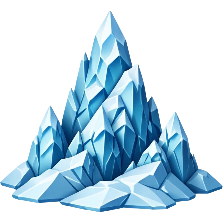 ice mountains emoji