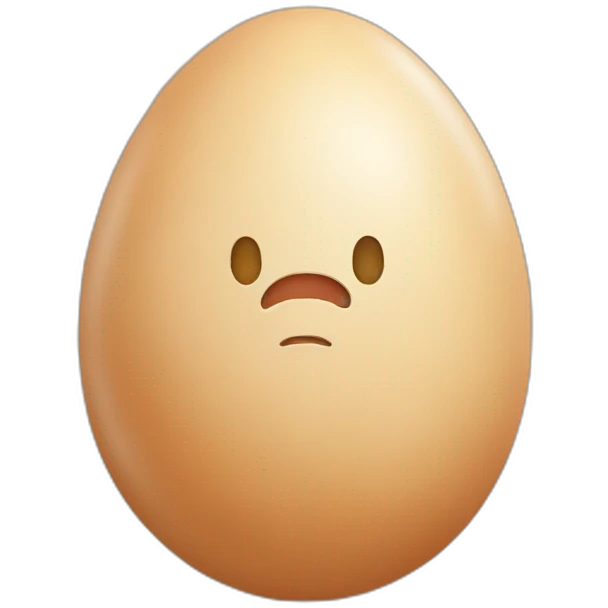 Human EGG emoji