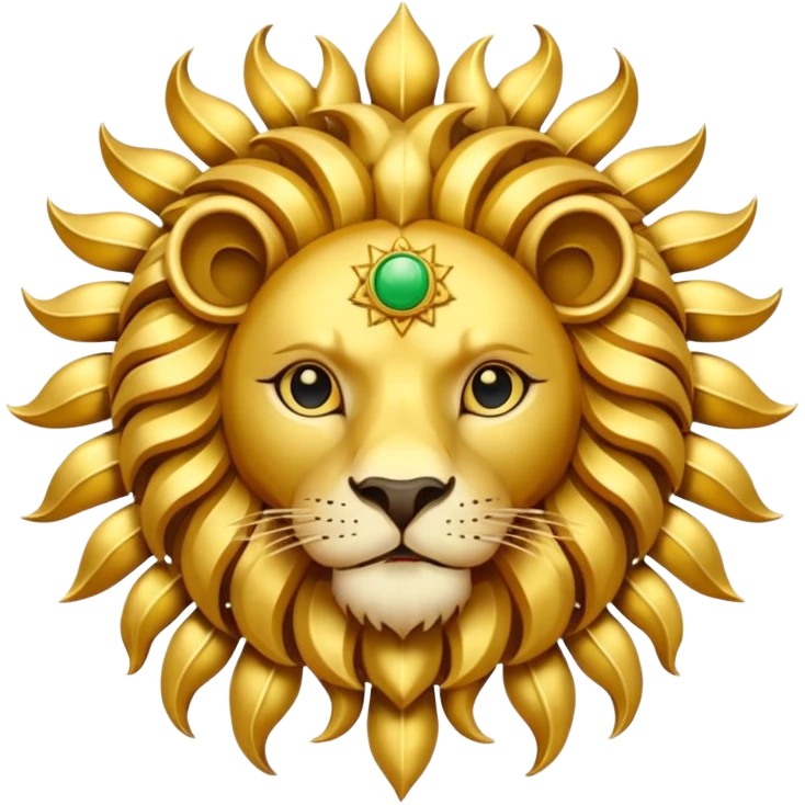 Iran lion sun emoji