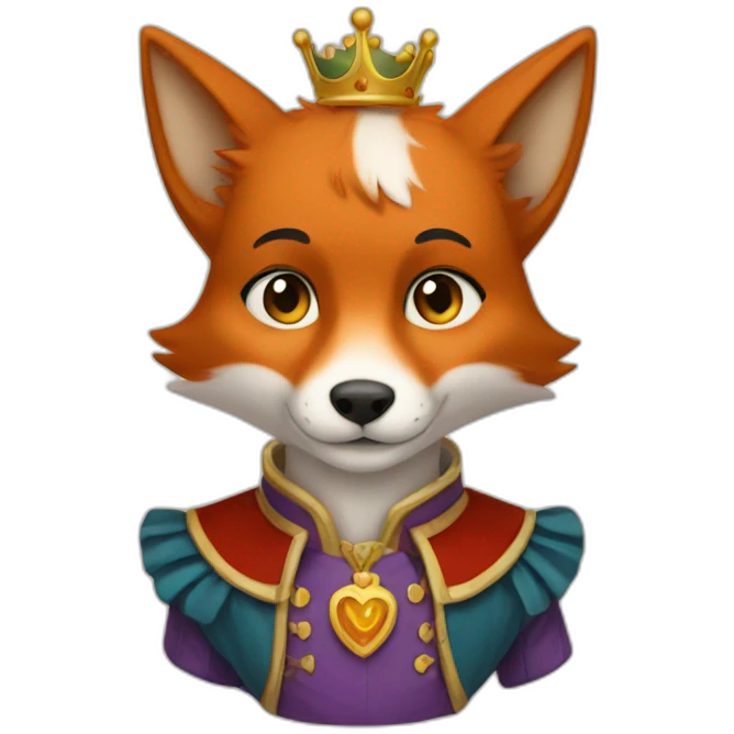 Princes fox emoji