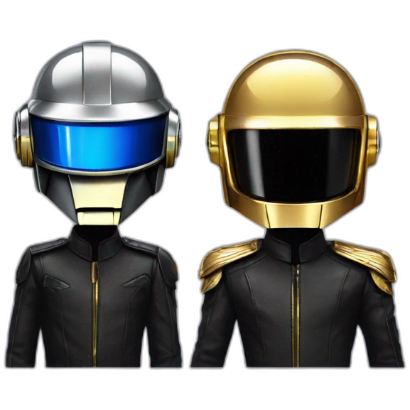 Daft punk and justice emoji