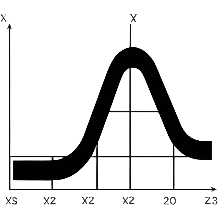 y = |x| + √(1 - x^2)
y = |x| - √(1 - x^2) emoji
