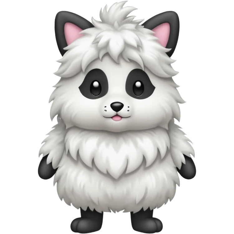 Furfrou, full body emoji