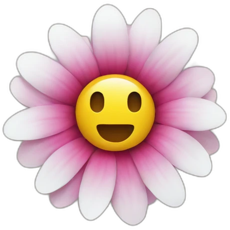 Murakami flower emoji