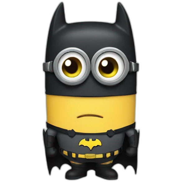 Batman minion emoji