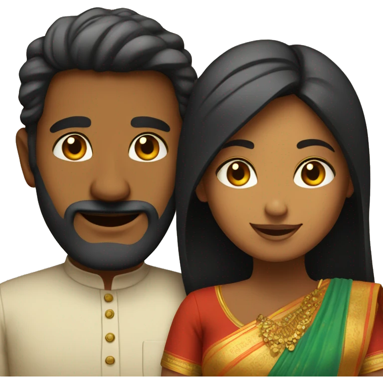 india  husband and wife  emoji
