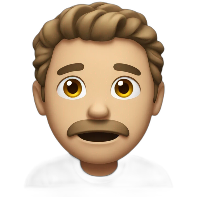MAN FRUSTRATED emoji