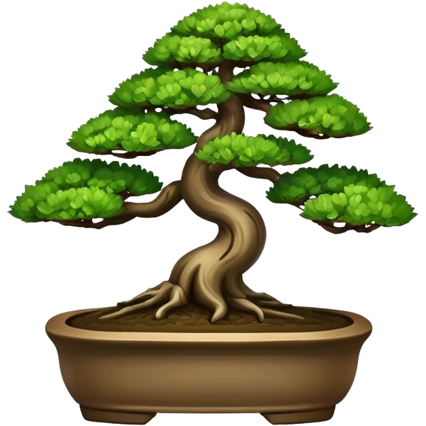 Árvore bonsai emoji