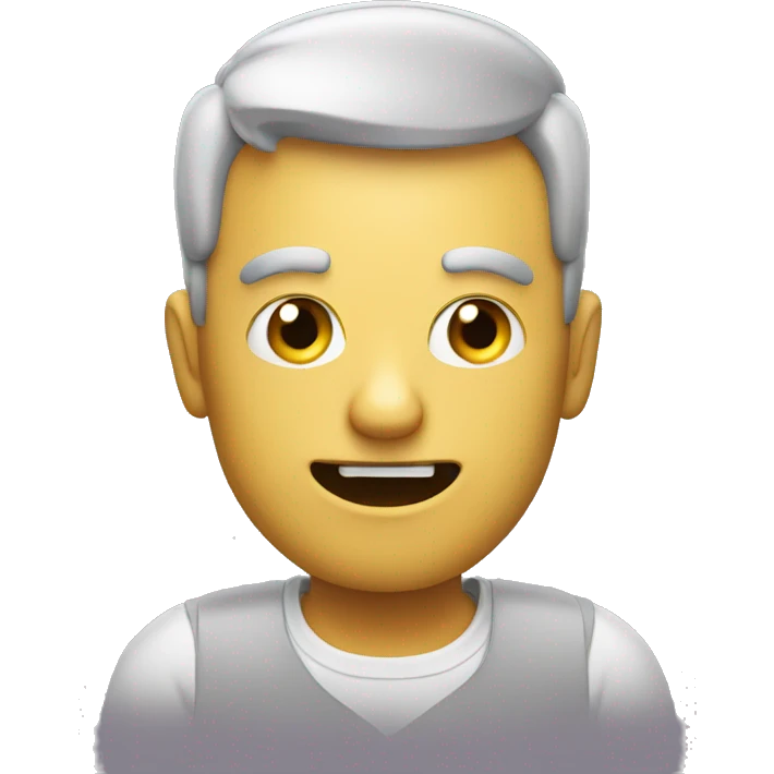 a drunk chatbot emoji