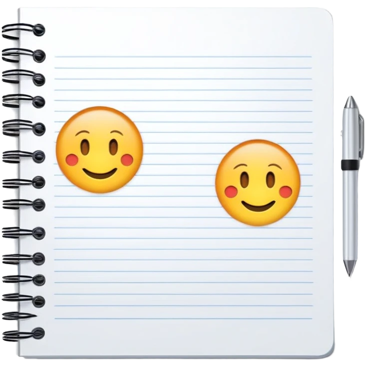 spiral notebook emoji