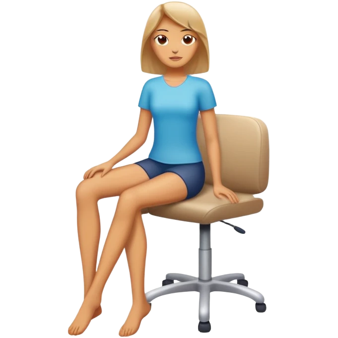 Legs cross emoji