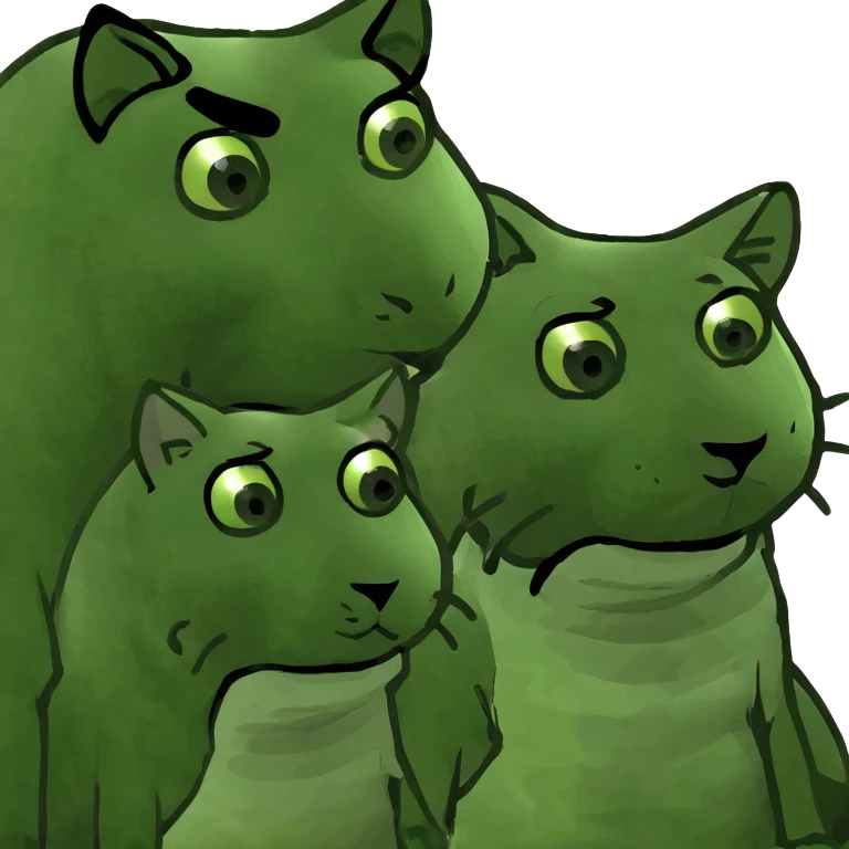 cat and lion emoji