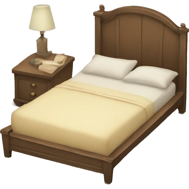 A bed used alot  emoji
