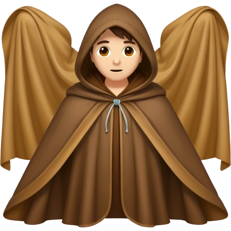 brown cloak emoji