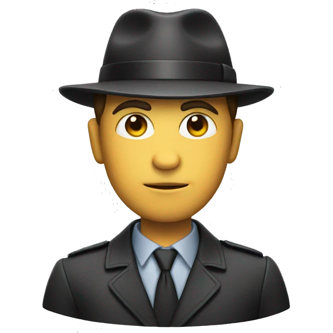 spy detective emoji