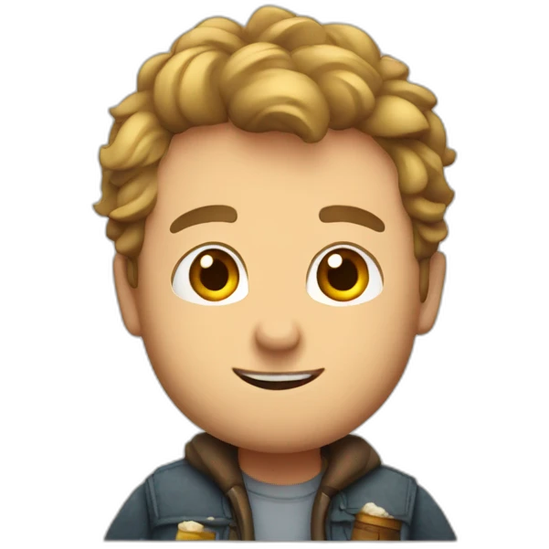 Arthur and his beers emoji