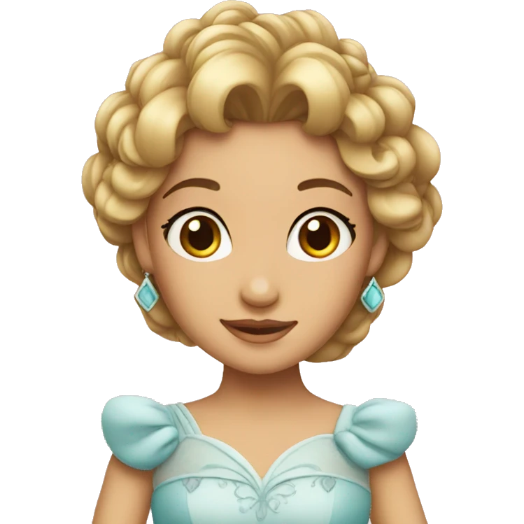 beautiful princess emoji