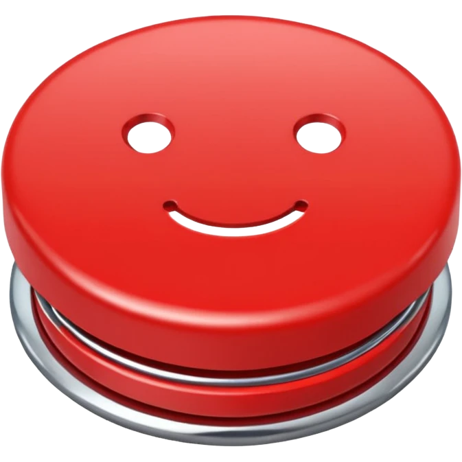 красная кнопка emoji