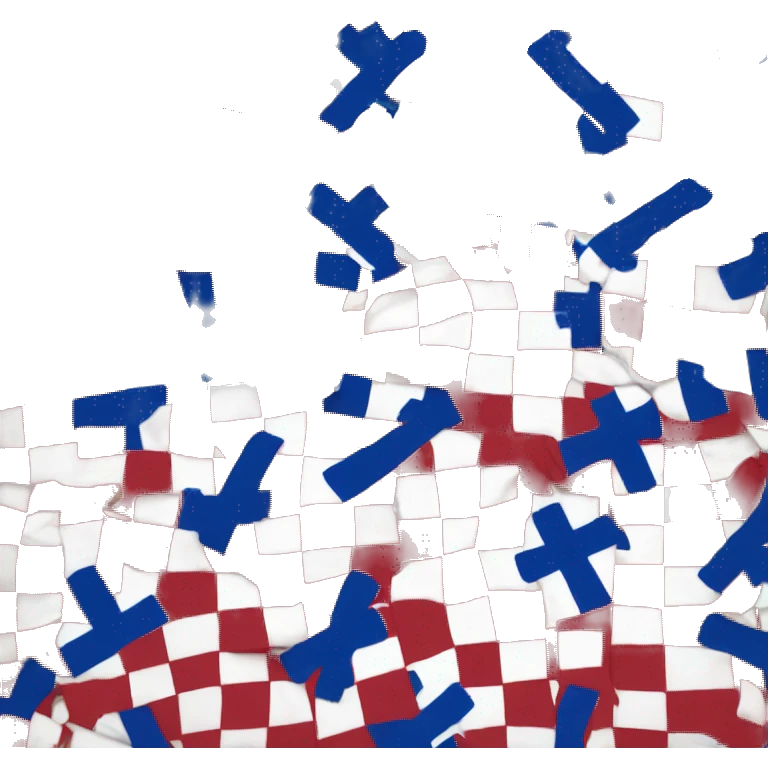 France flag with Cross of Lorraine emoji