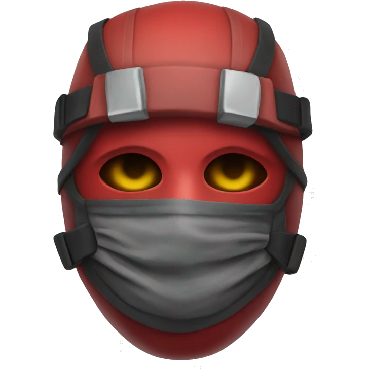 Dedpool with the mask  emoji
