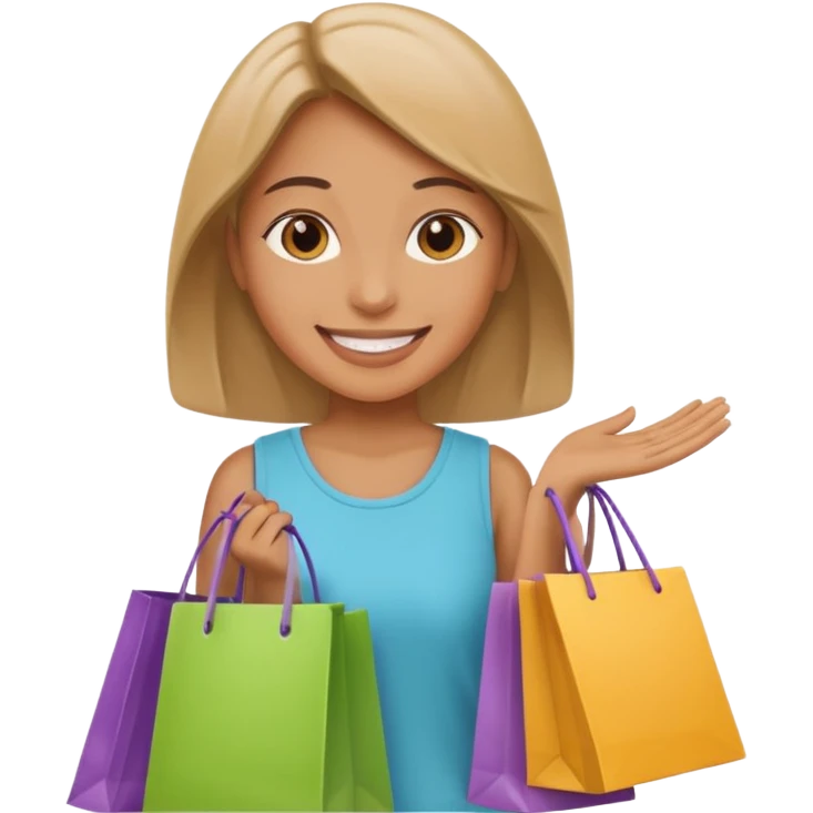 shopping emoji