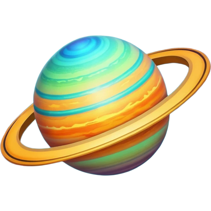 Planet with rings emoji