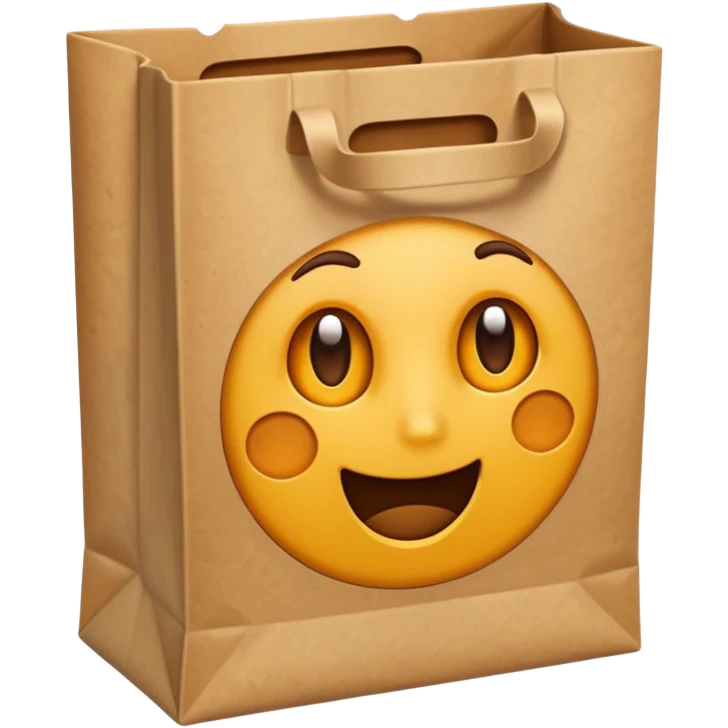 craft paper bag emoji