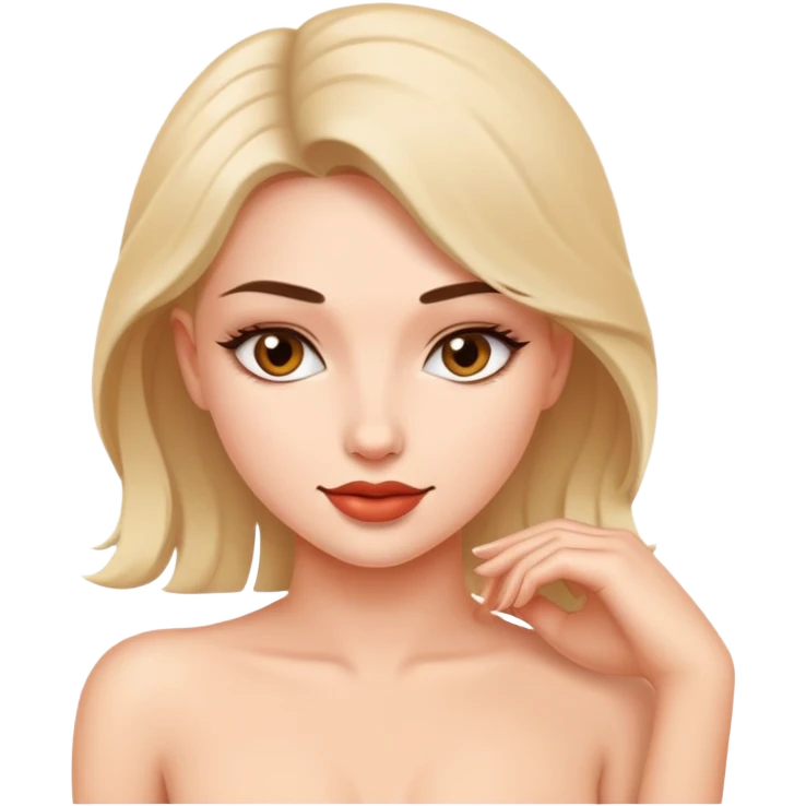 Sexy wome naked emoji