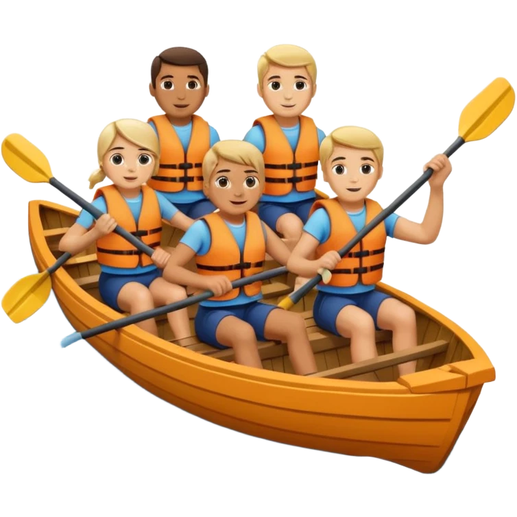 people rowing emoji