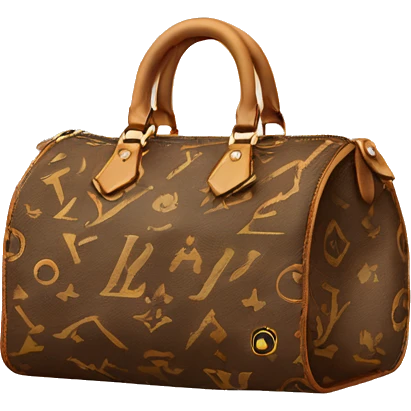 LV speedy bag  emoji