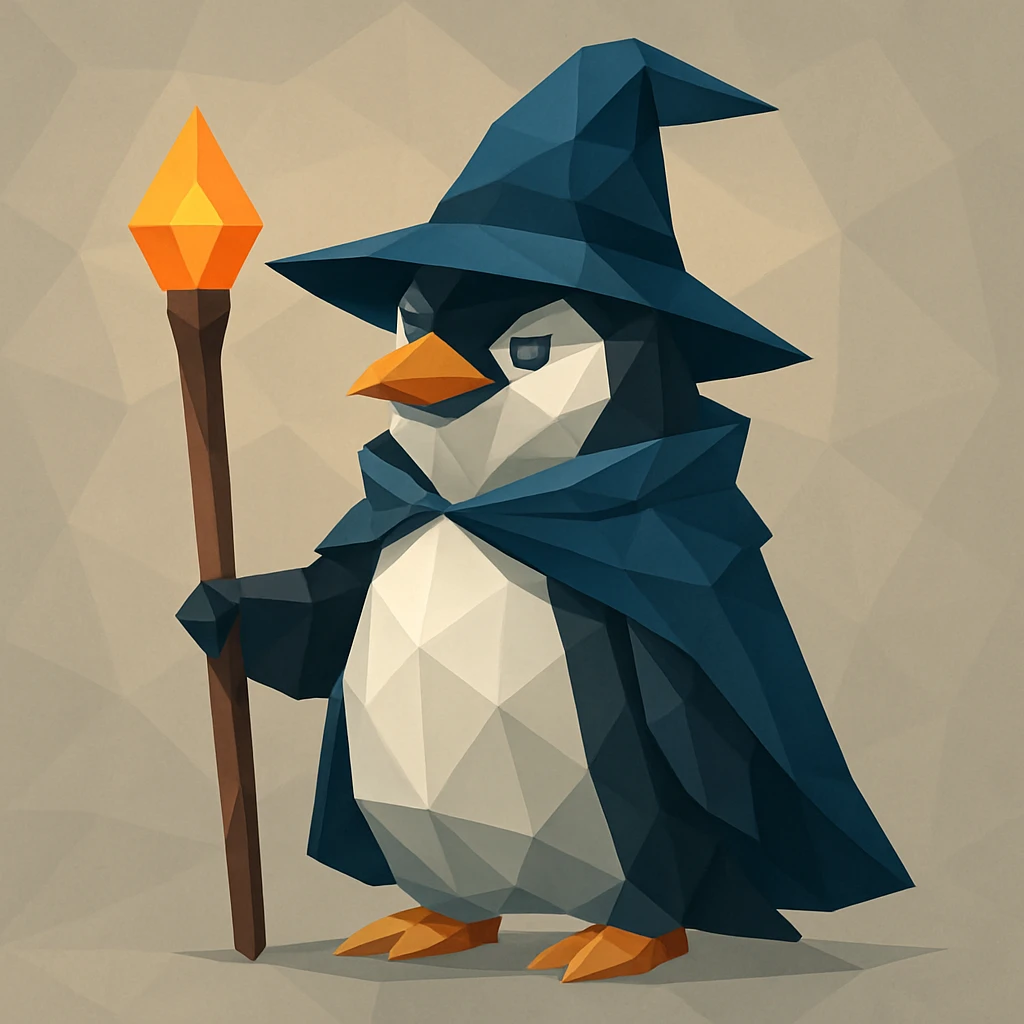 Penguin Wizard 34555132231232 emoji