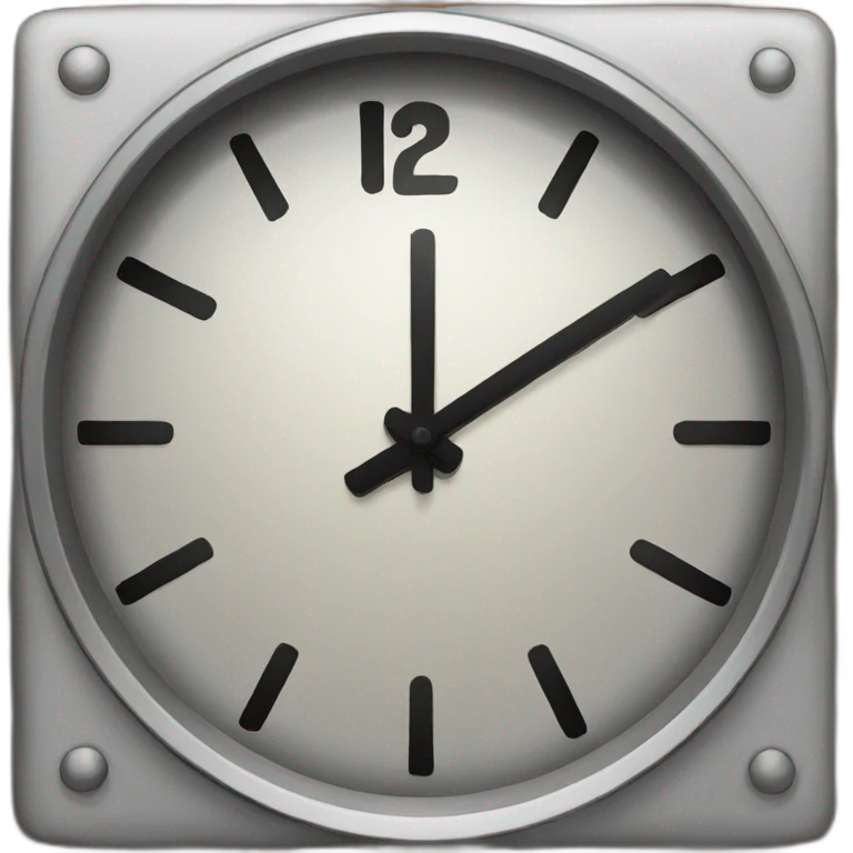 clock emoji