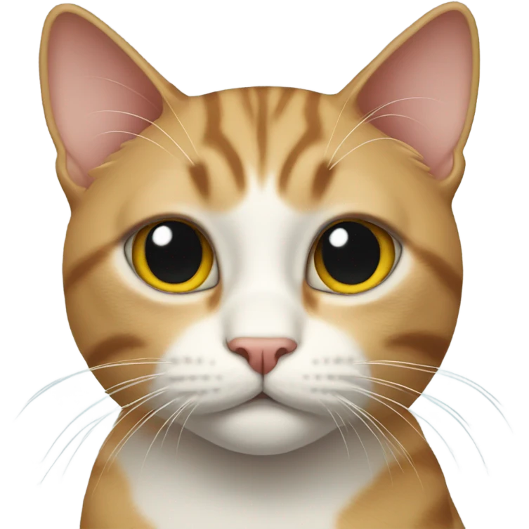 Cat side eye emoji