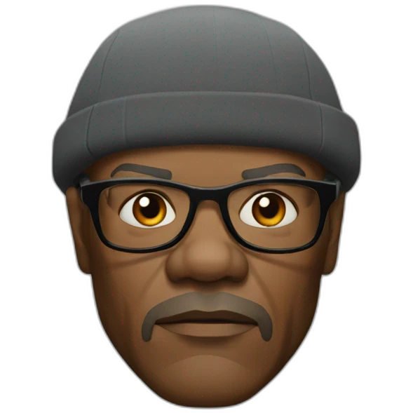samuel l jackson serious emoji