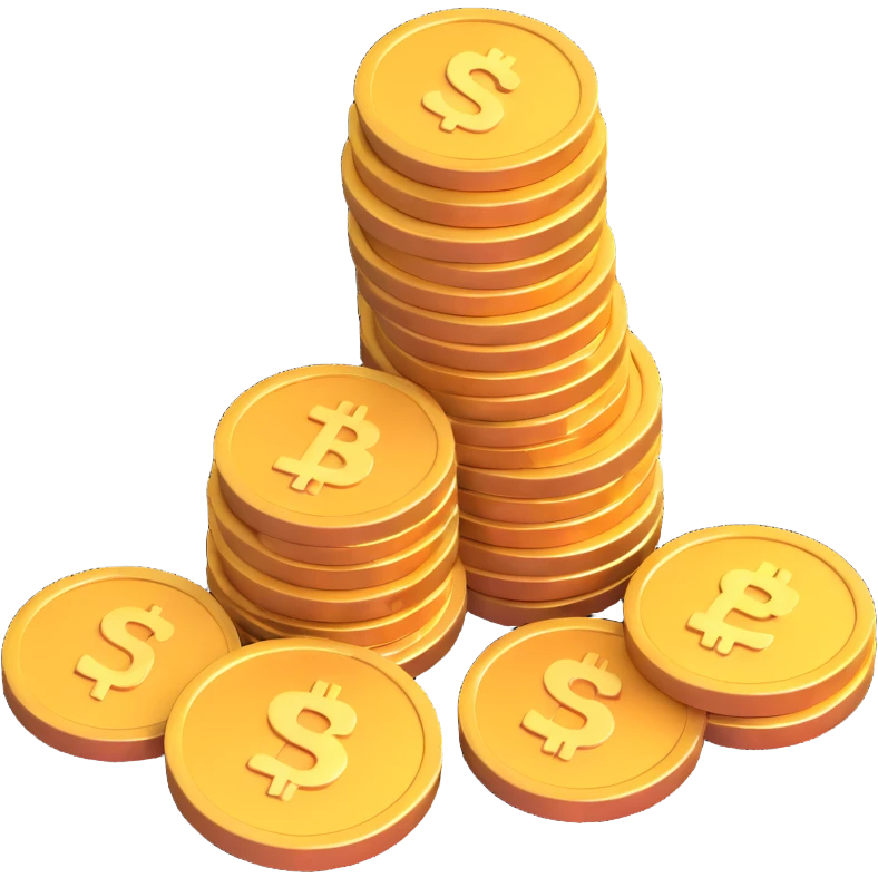 stack of coins emoji