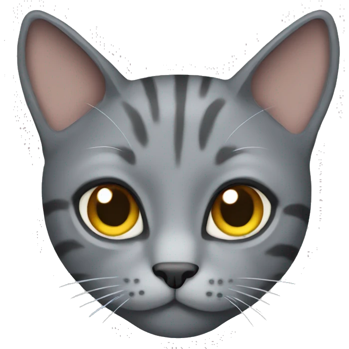 grey cat emoji