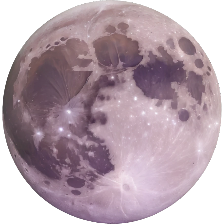 full moon with craters emoji