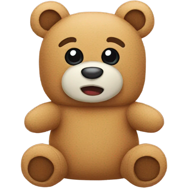 Teddy hot water bottle emoji