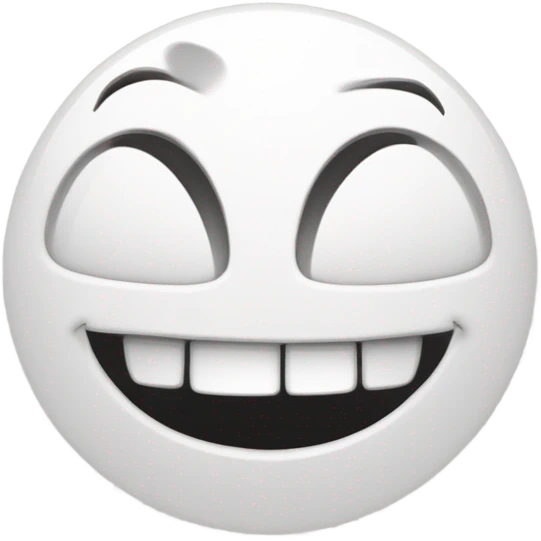 Tête de mort qui rigole emoji