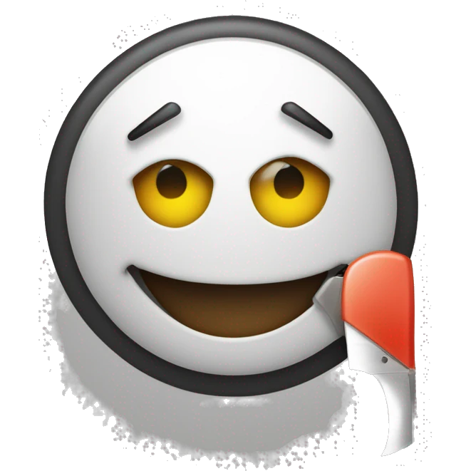 Smiley mit zusammengekniffenen Augen und Kuss Mund  emoji