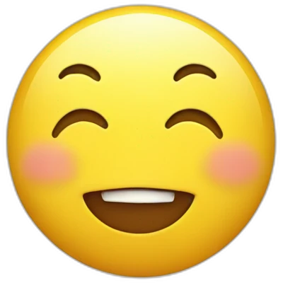 Cute smiley emoji
