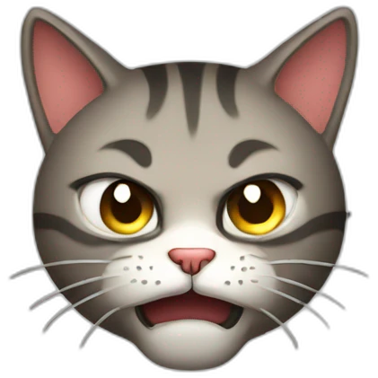 angry kitty emoji