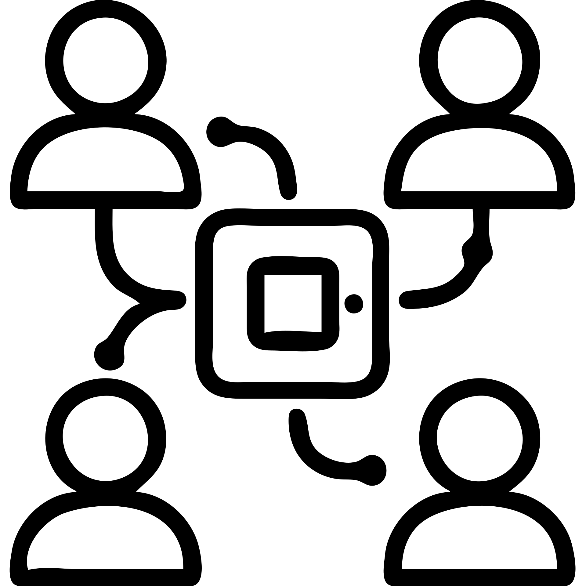minimalist techy logo for adhubby.com, four founders, collaborative theme, abstract icon with digital or AI elements, monochrome or limited palette, professional and innovative emoji