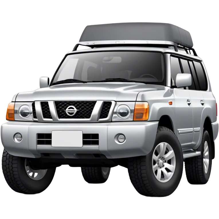 Nissan Patrol y62 - Nissan (Model Year: 2022) (Iconic colour: Silver) emoji