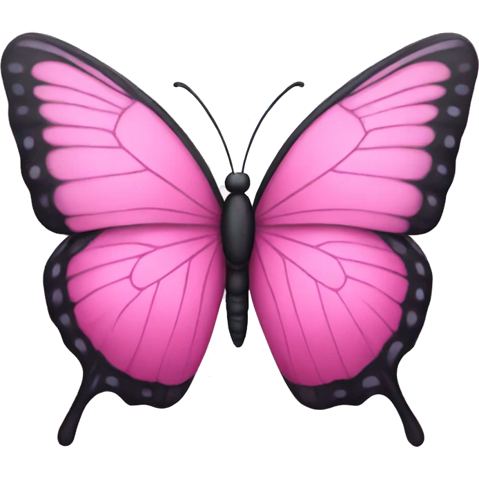 Pink Butterfly emoji